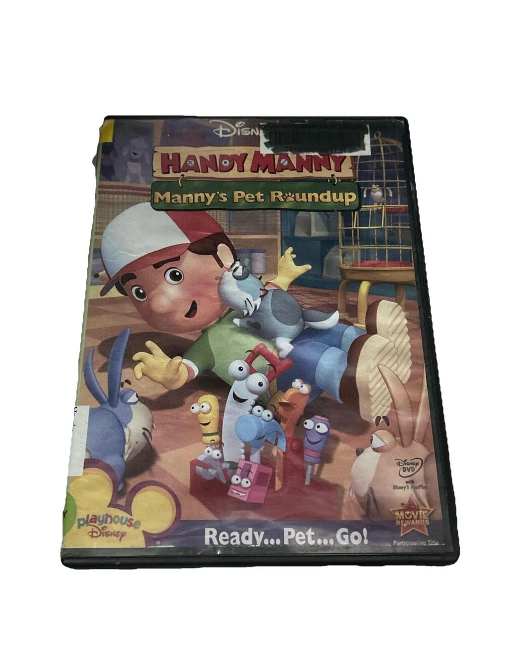 Handy Manny: Manny's Pet Roundup (DVD, 2008 Disney Release) Animation Used VG